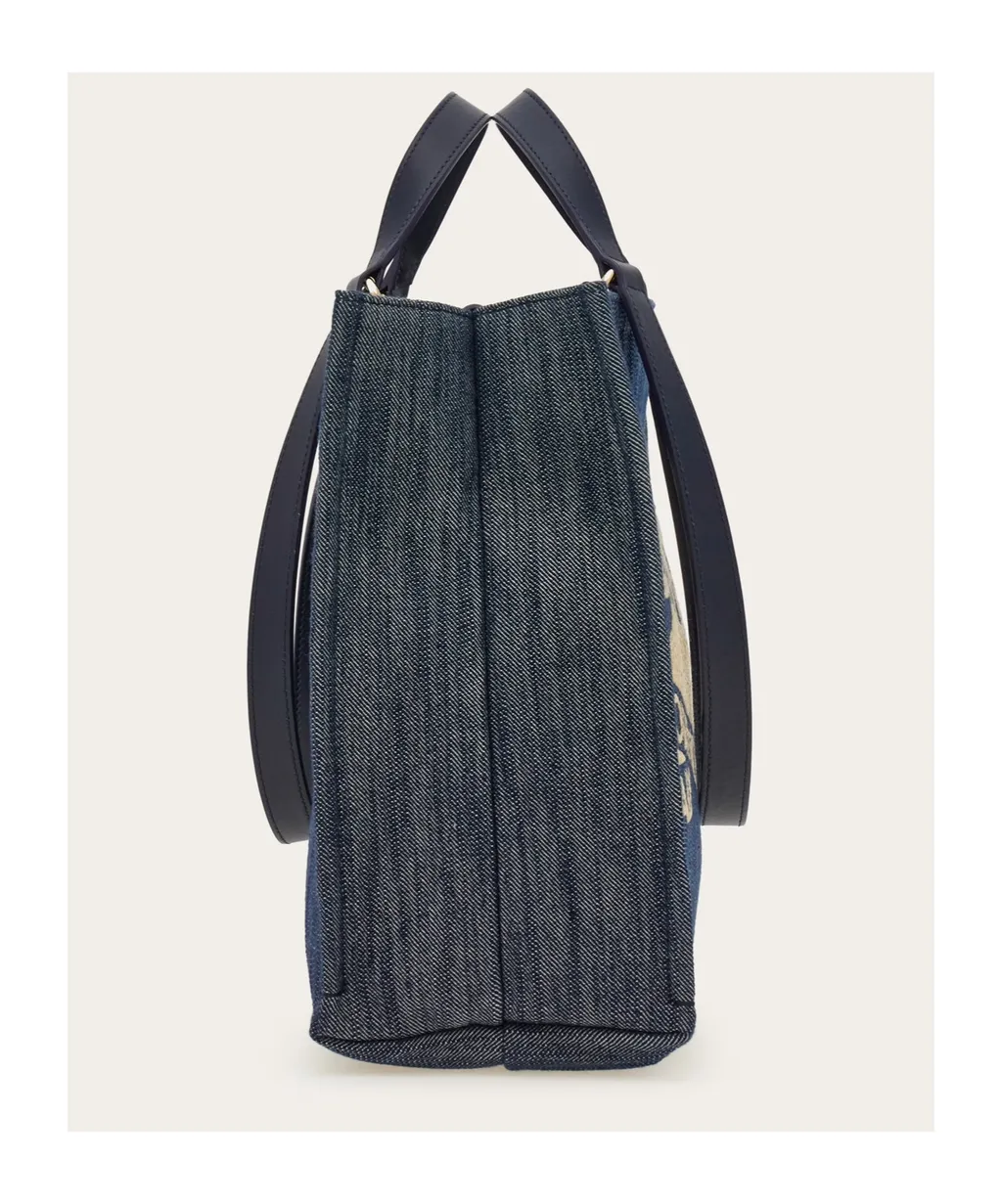 Logo Detailed Medium Tote Bag
