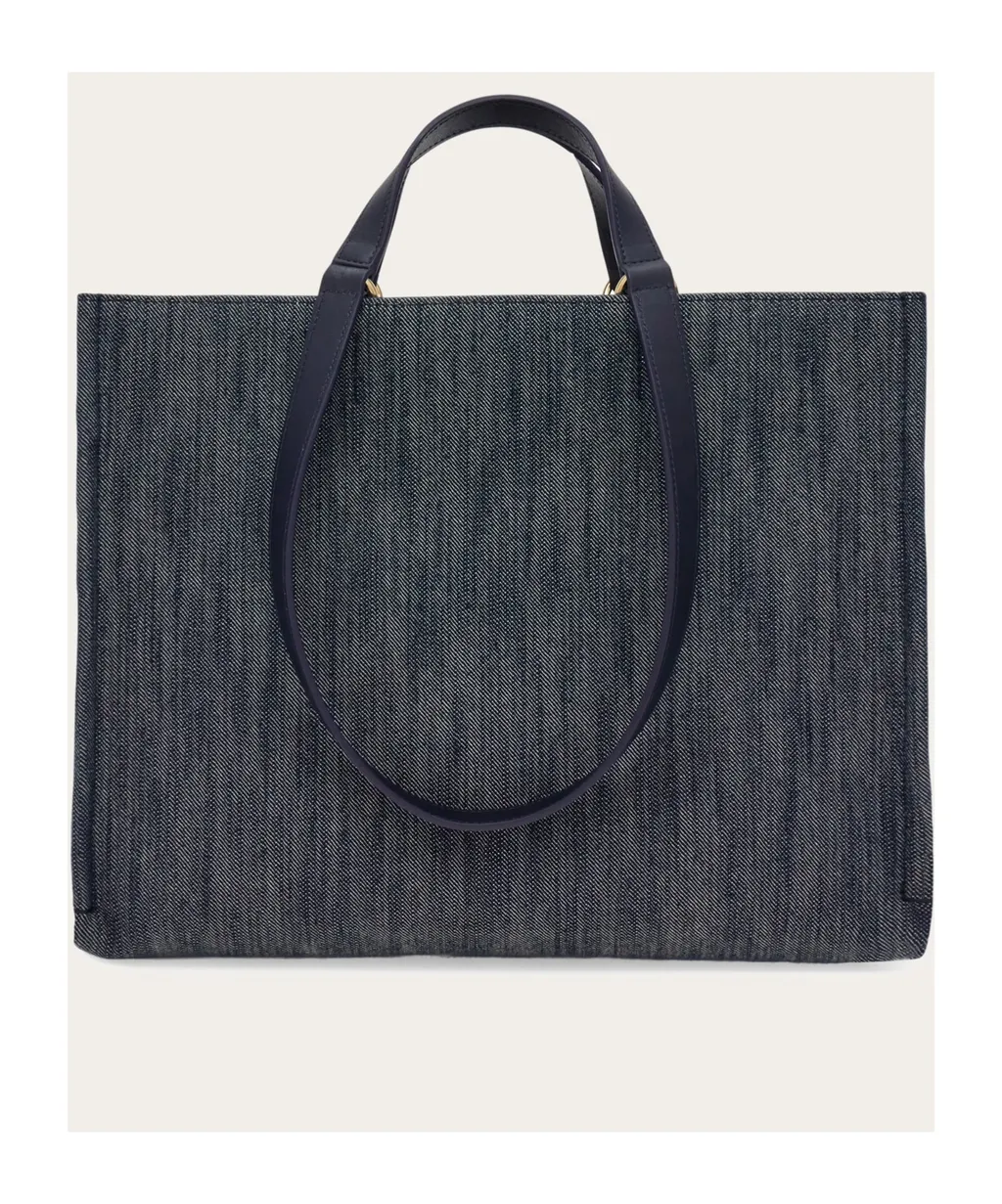 Logo Detailed Medium Tote Bag