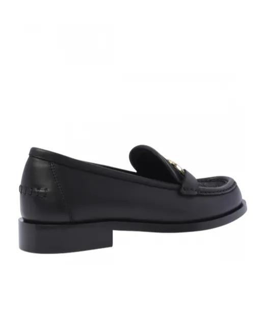 Gancini Jacquard Slip-On Loafers