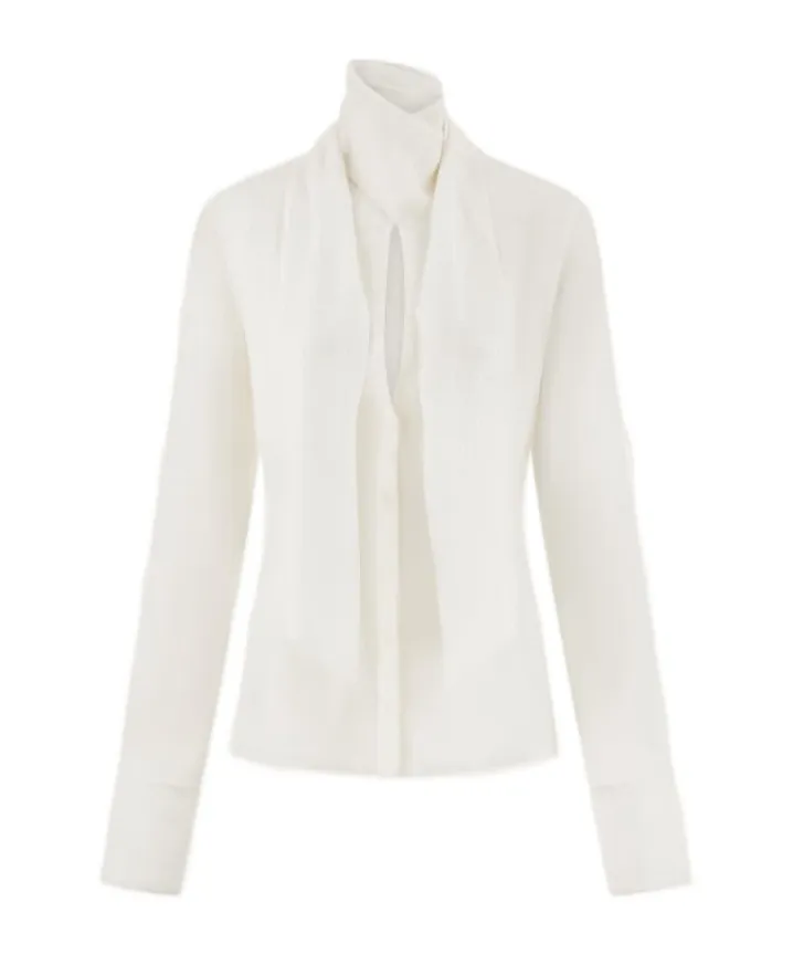 Stray-Collar Shirt