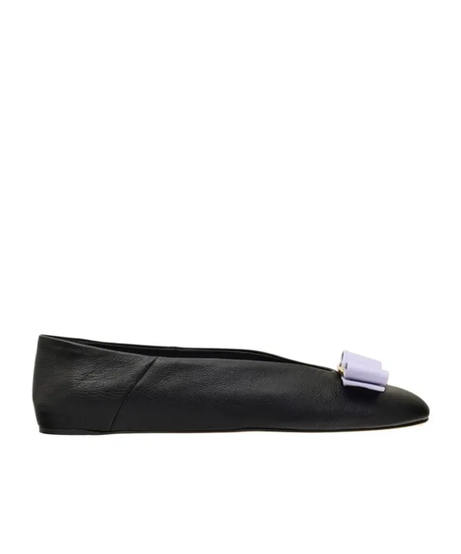 Bow Detailed Ballet Flats