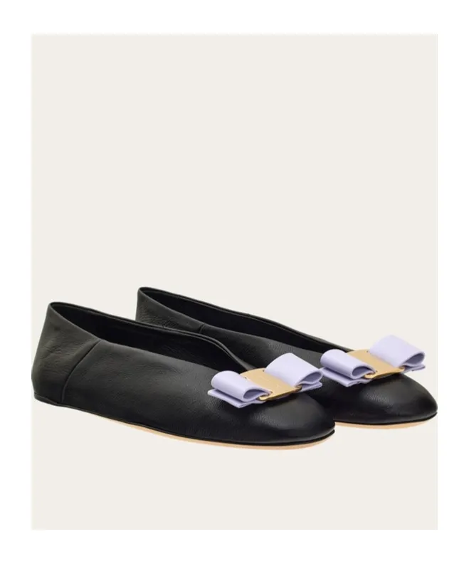 Bow Detailed Ballet Flats