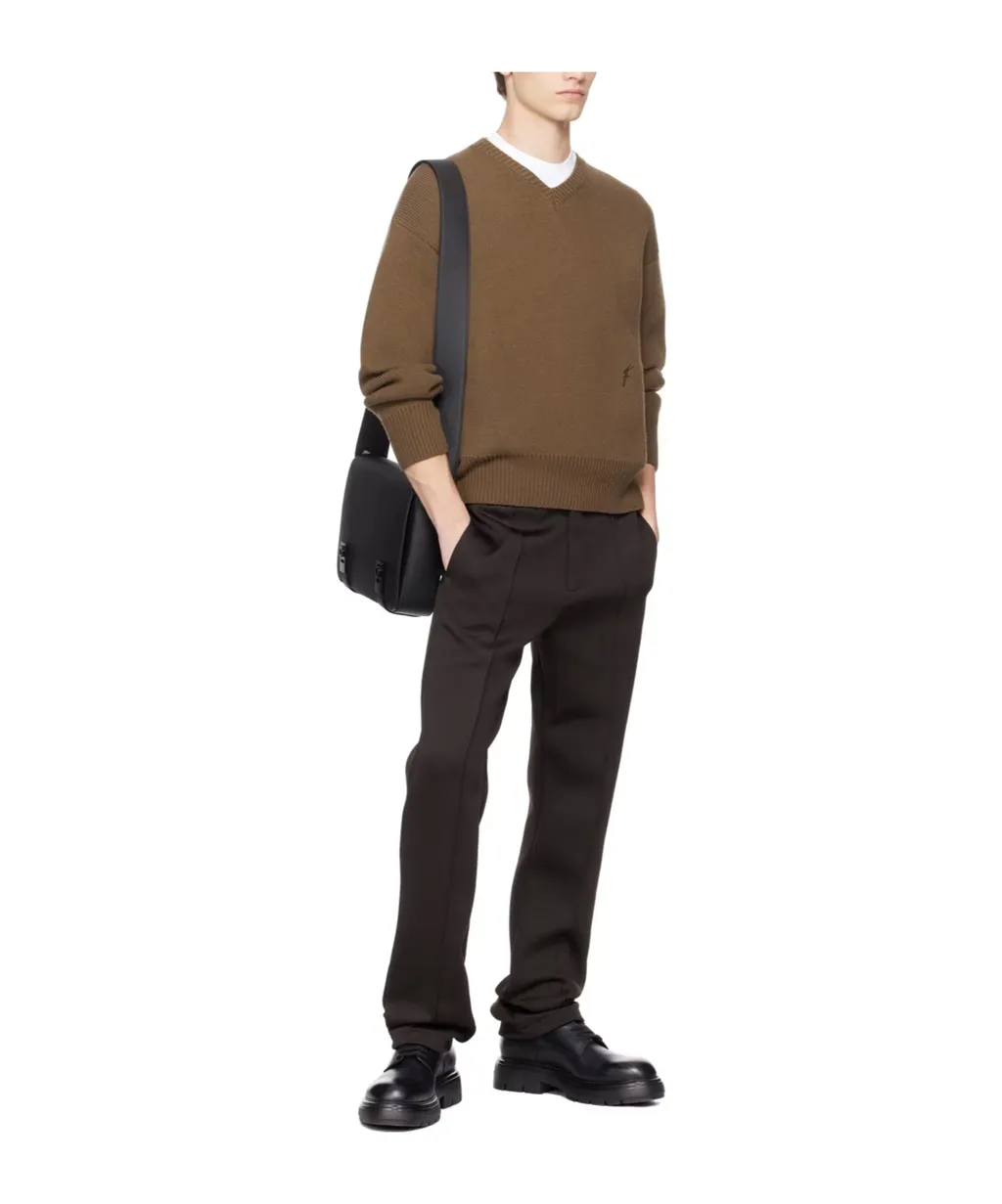 Rib V-Neck Sweater