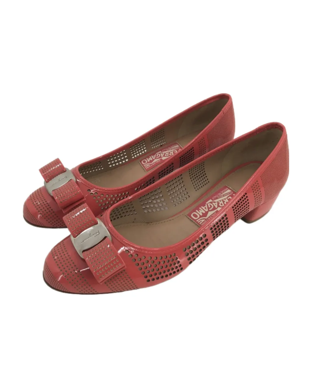 Logo Bow Ballet Flats