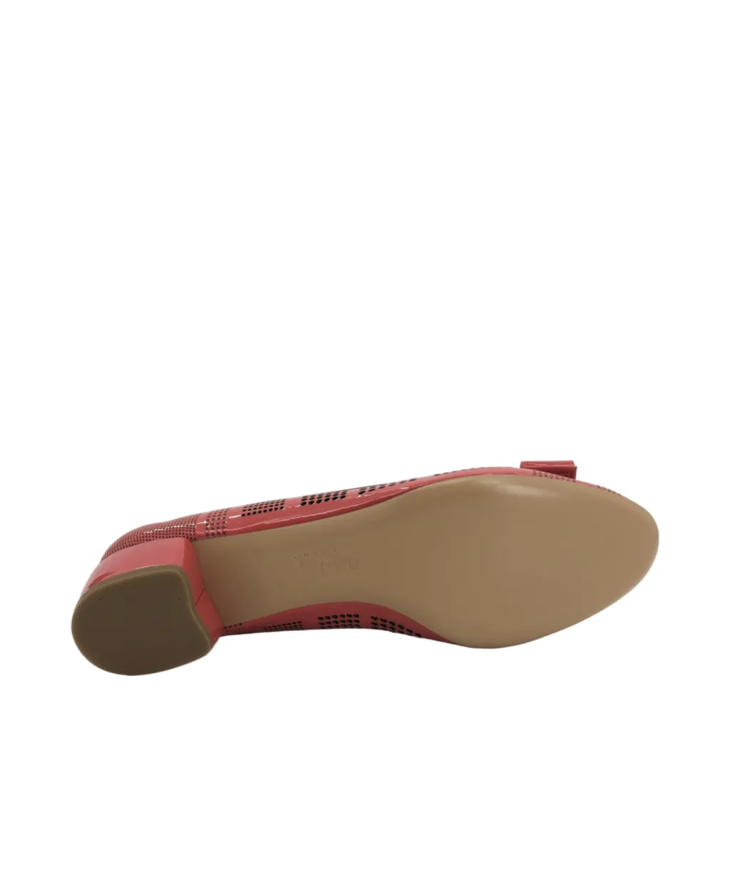 Logo Bow Ballet Flats