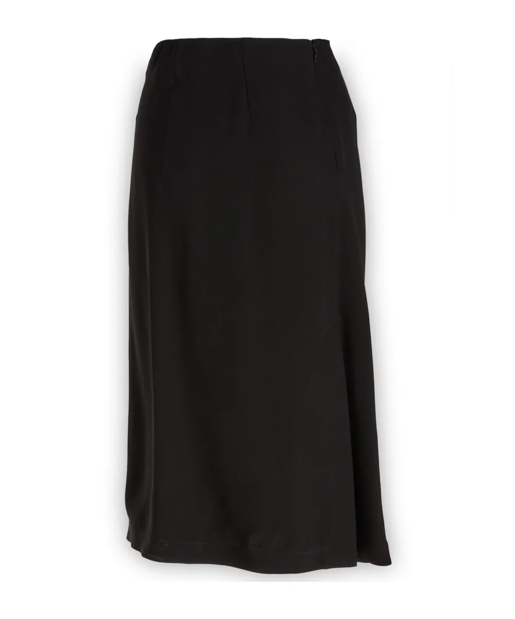 Pleated Midi Skirt