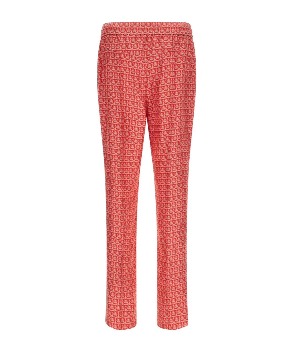 Pattern Casual Pants
