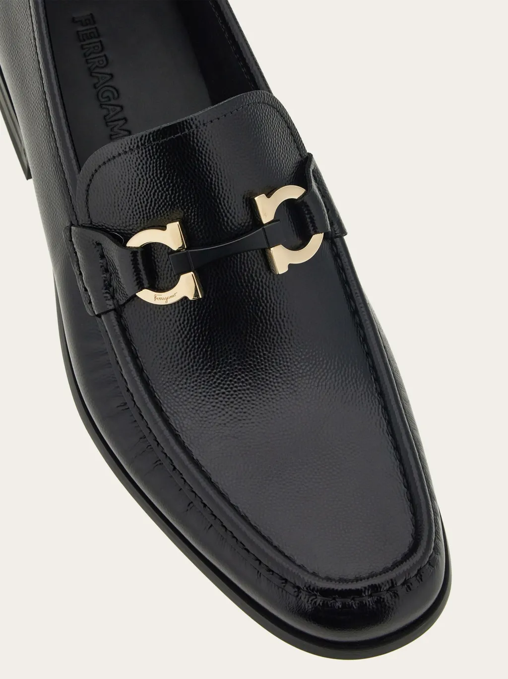 Gancini Button-Up Business Casual Shoes
