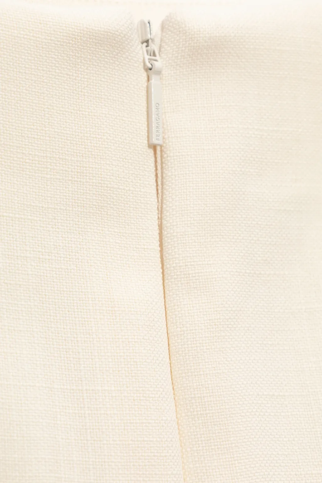 High-Waist Straight Hem Maxi Skirt