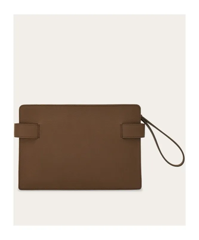Gancini Clasp Handbag