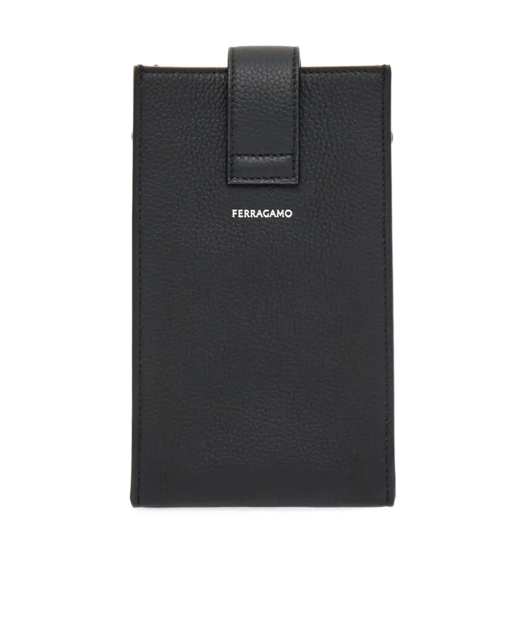 Gancini Flip-Lock Fastened Crossbody Bag