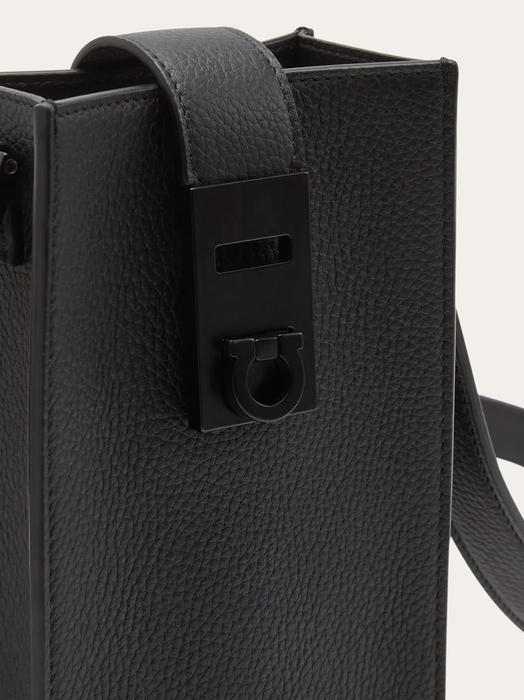 Gancini Flip-Lock Fastened Crossbody Bag