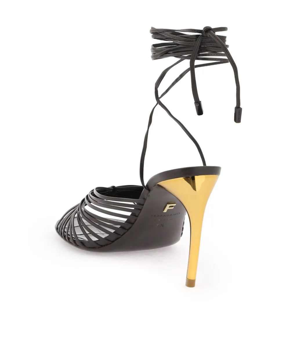 Atena Wrap-Around Strap Sandals