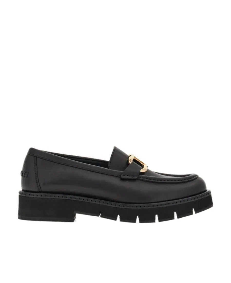 Gancini Decorative Moccasin Shoes