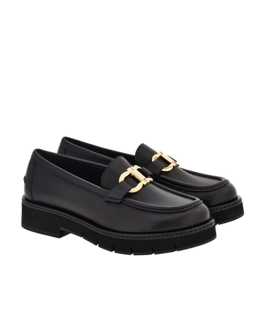 Gancini Decorative Moccasin Shoes