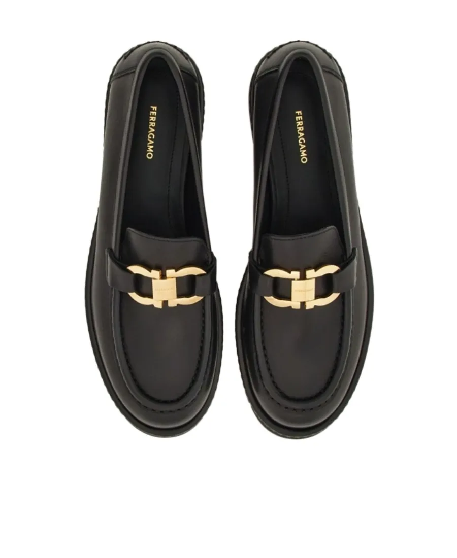 Gancini Decorative Moccasin Shoes