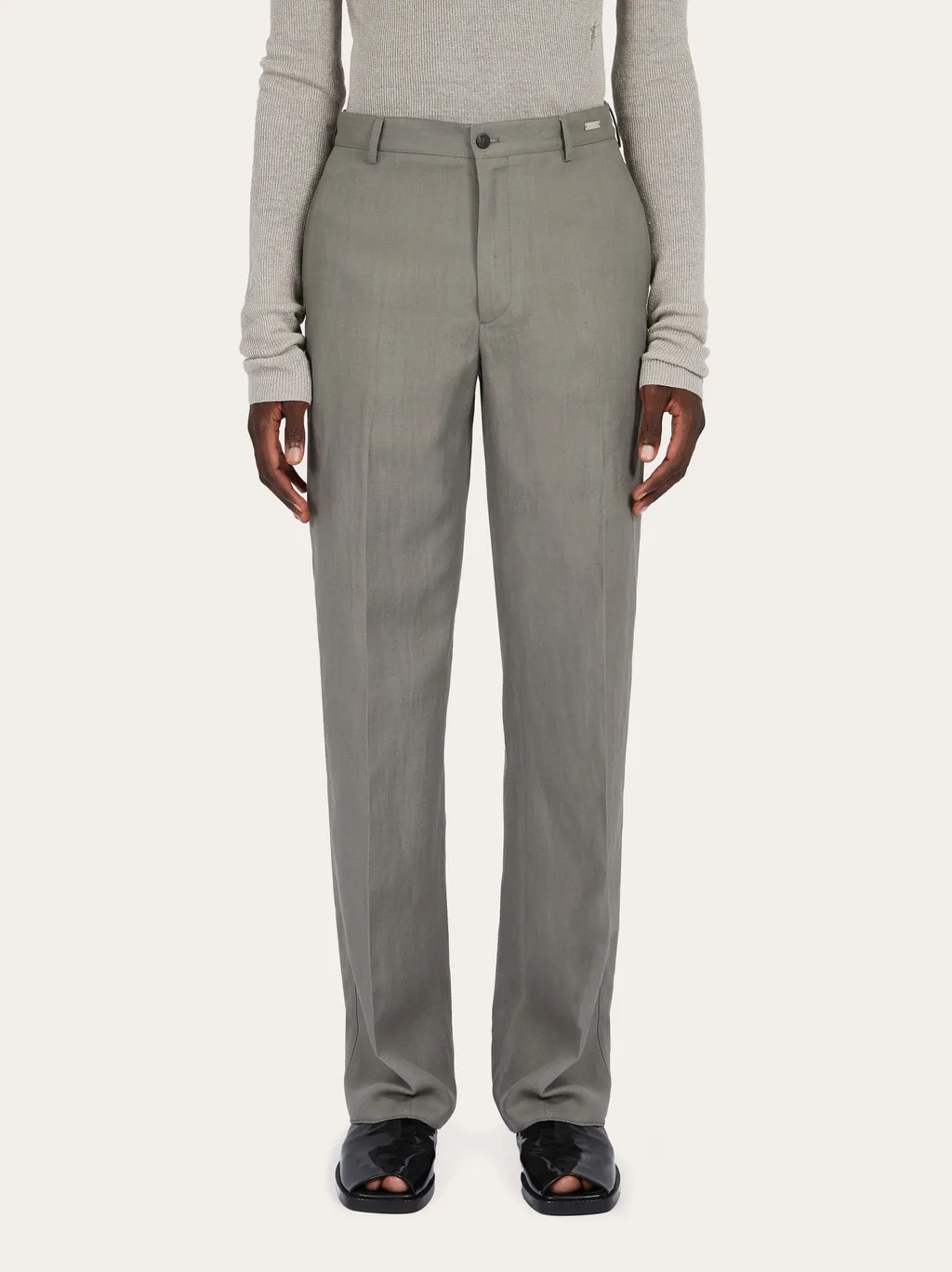 Belt Loop Casual Pants