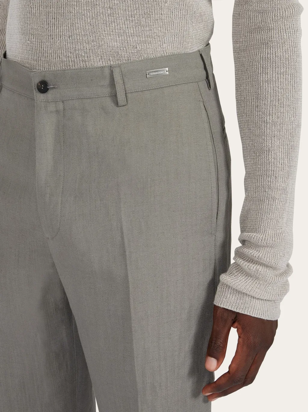 Belt Loop Casual Pants