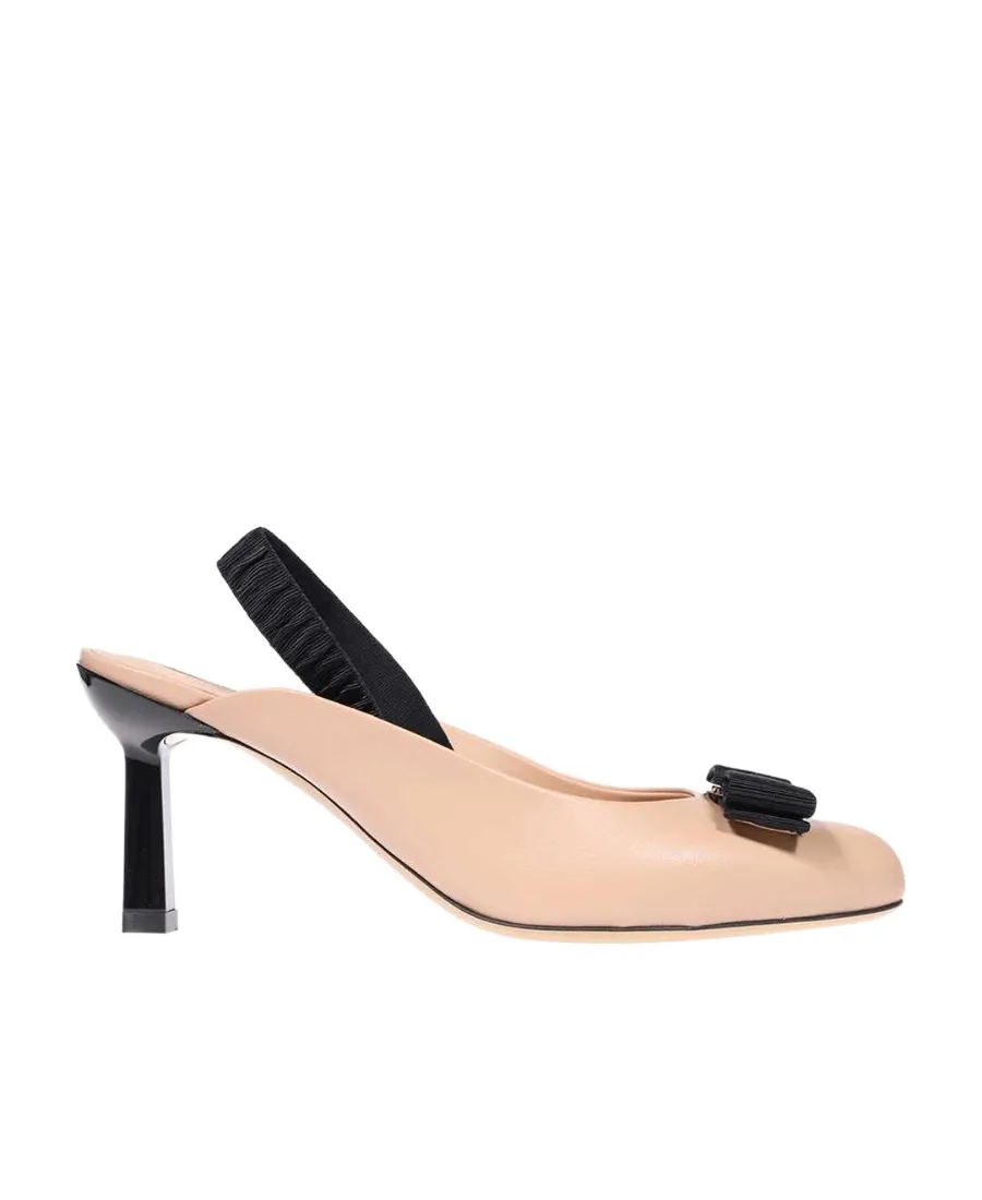 Exposed High-Heeled Sandals