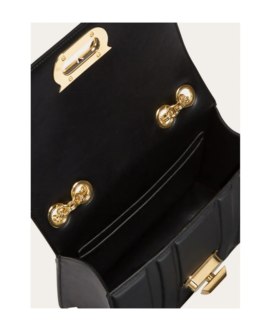 Logo Plaque Shoulder Bag