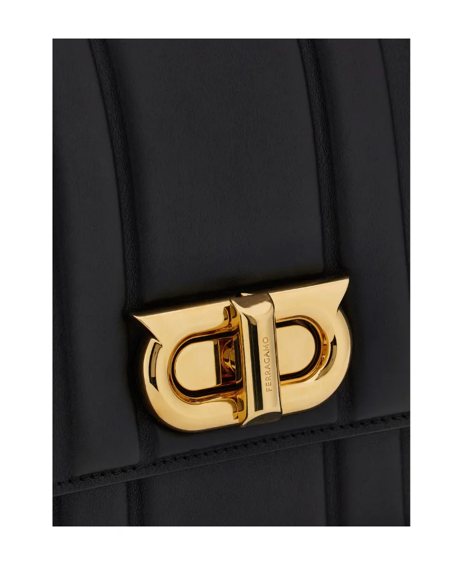 Logo Plaque Shoulder Bag