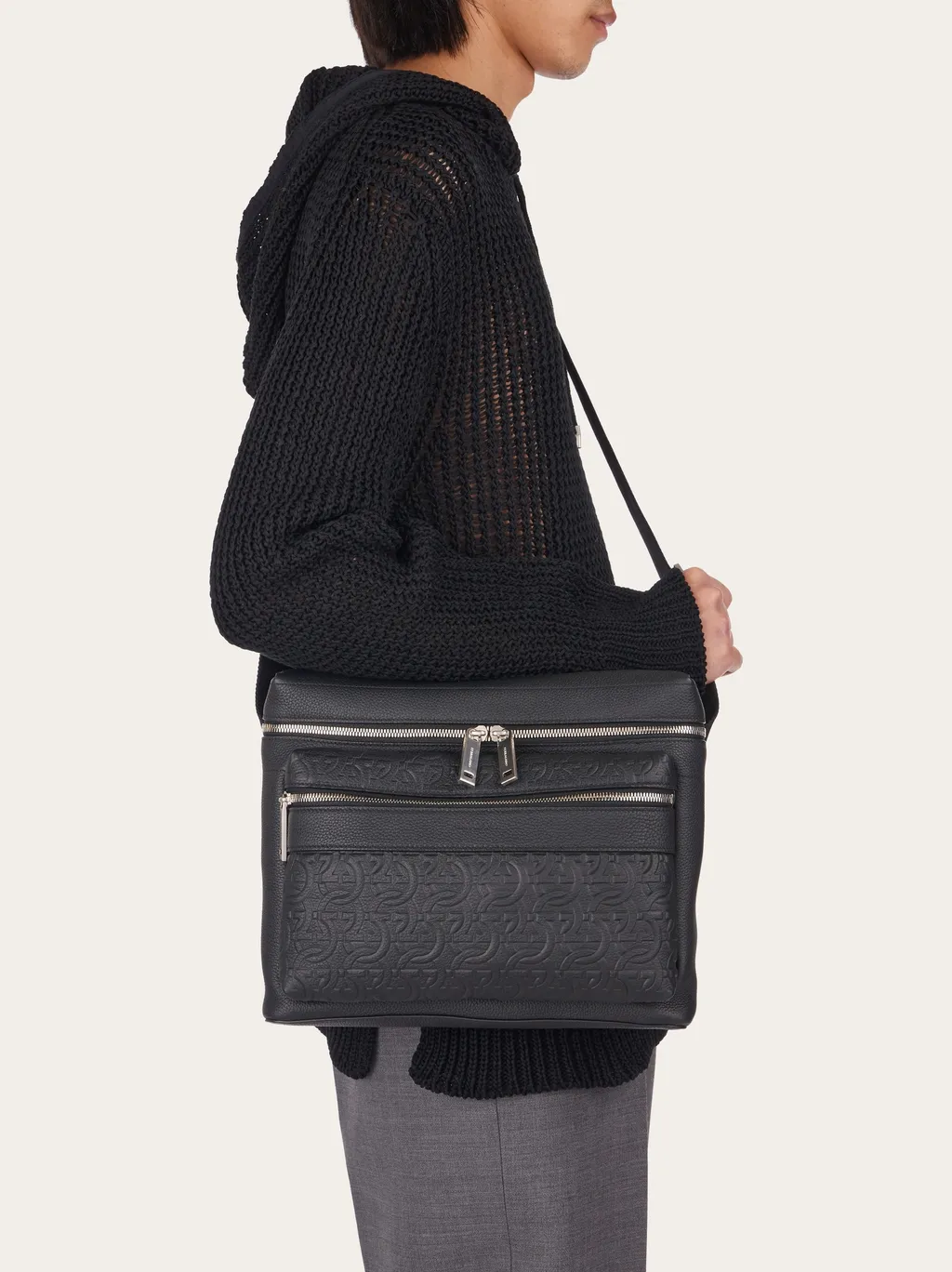 Embossed Satchel