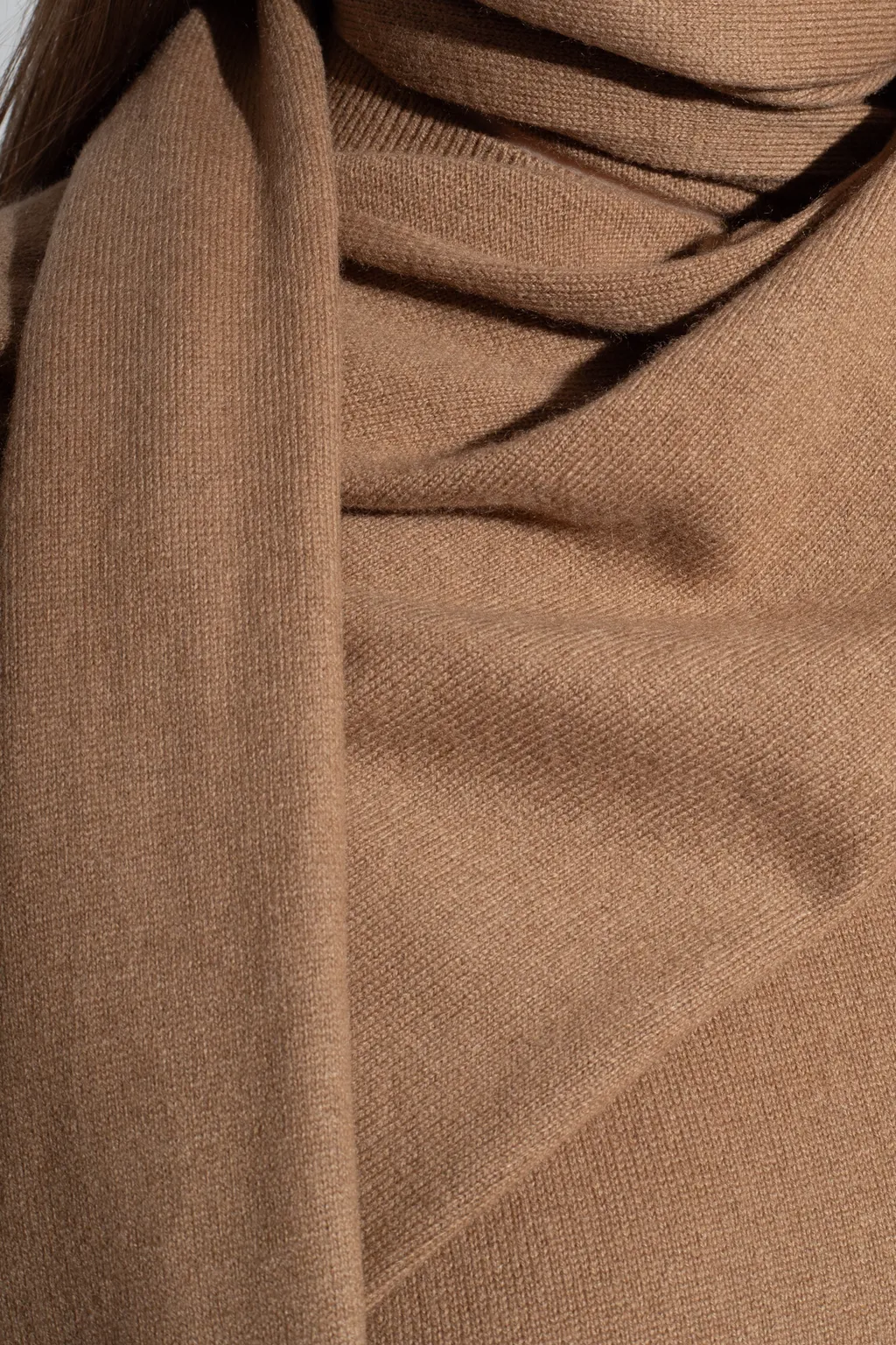 High-Neck Long-Sleeved Sweater