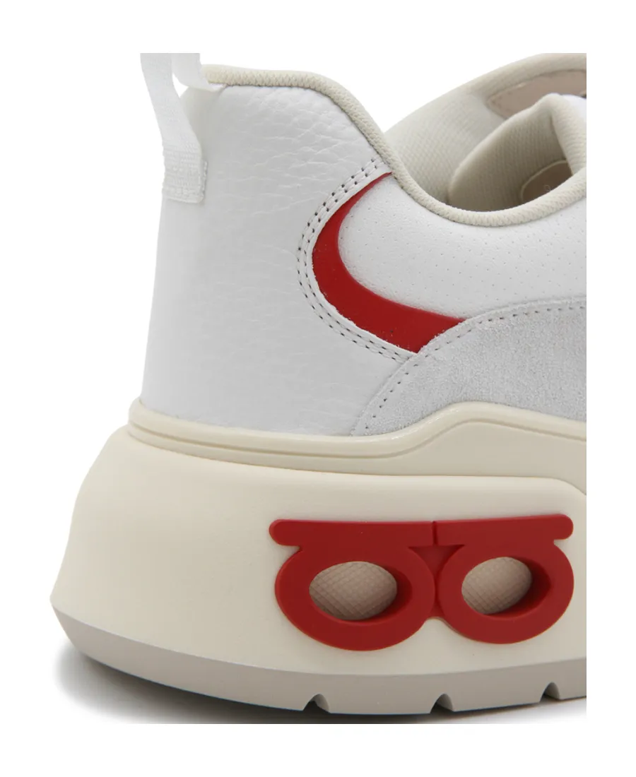 Round-Toe Lace-Up Sneakers