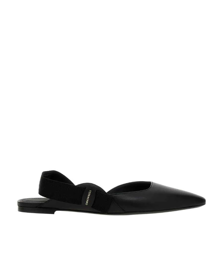 Logo Flat Shoes