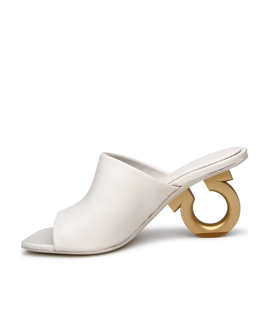 Square High-Heeled Sandals
