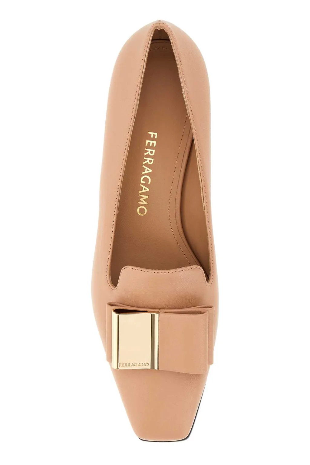 Bow Detailed Slip-On Loafers