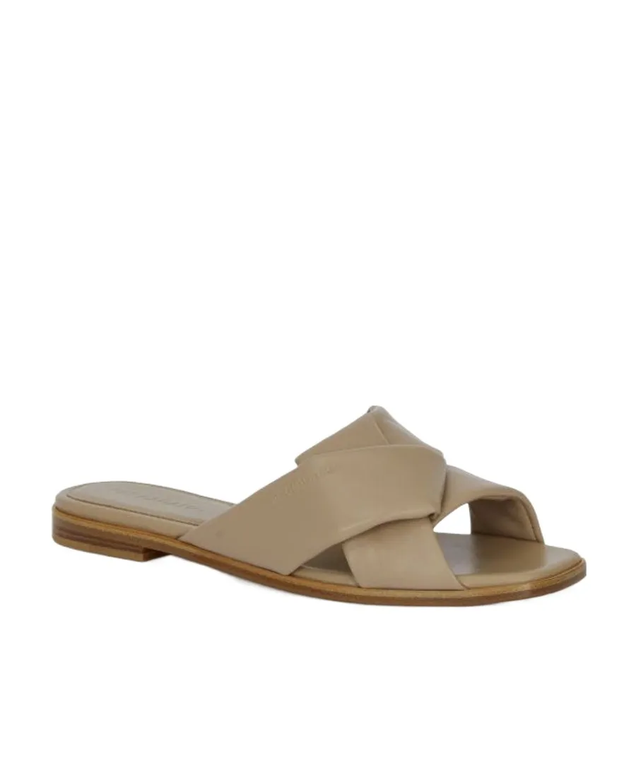 Knot Detailed Slip-On Sandals