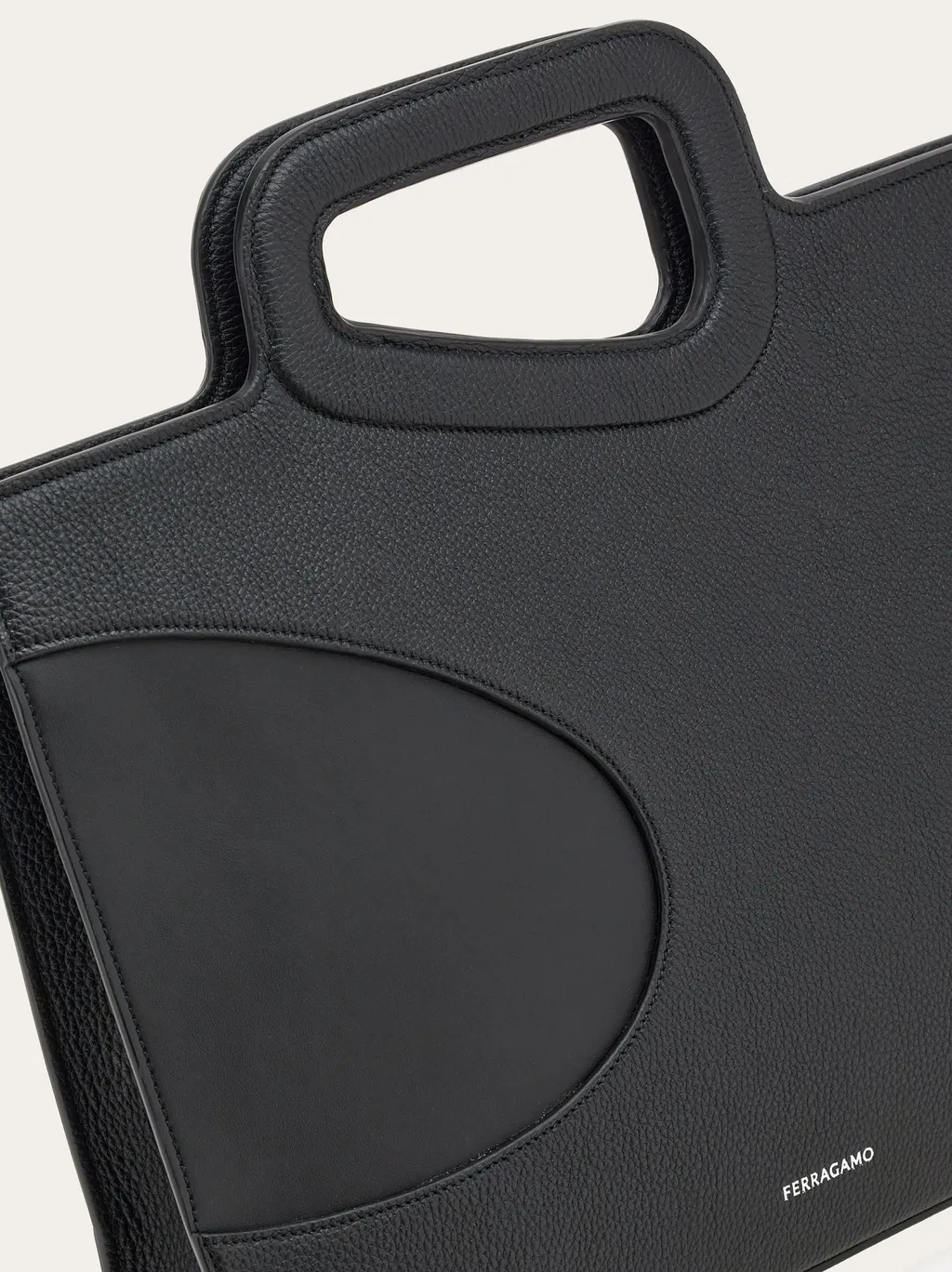 Hollowed-Out Detail Briefcase