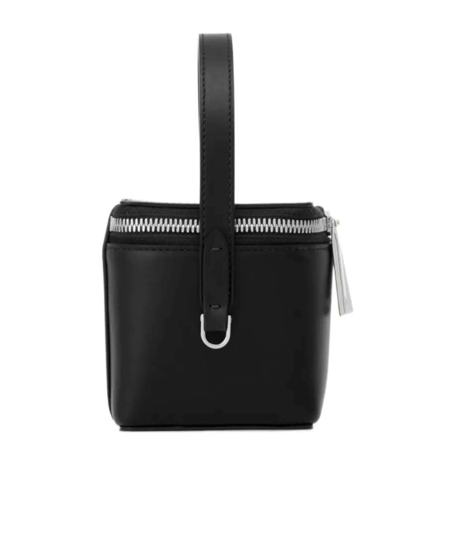 Micro Zip-Around Mini Bucket Bag