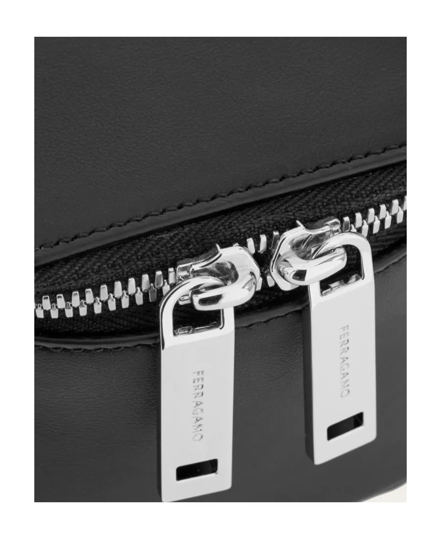 Micro Zip-Around Mini Bucket Bag