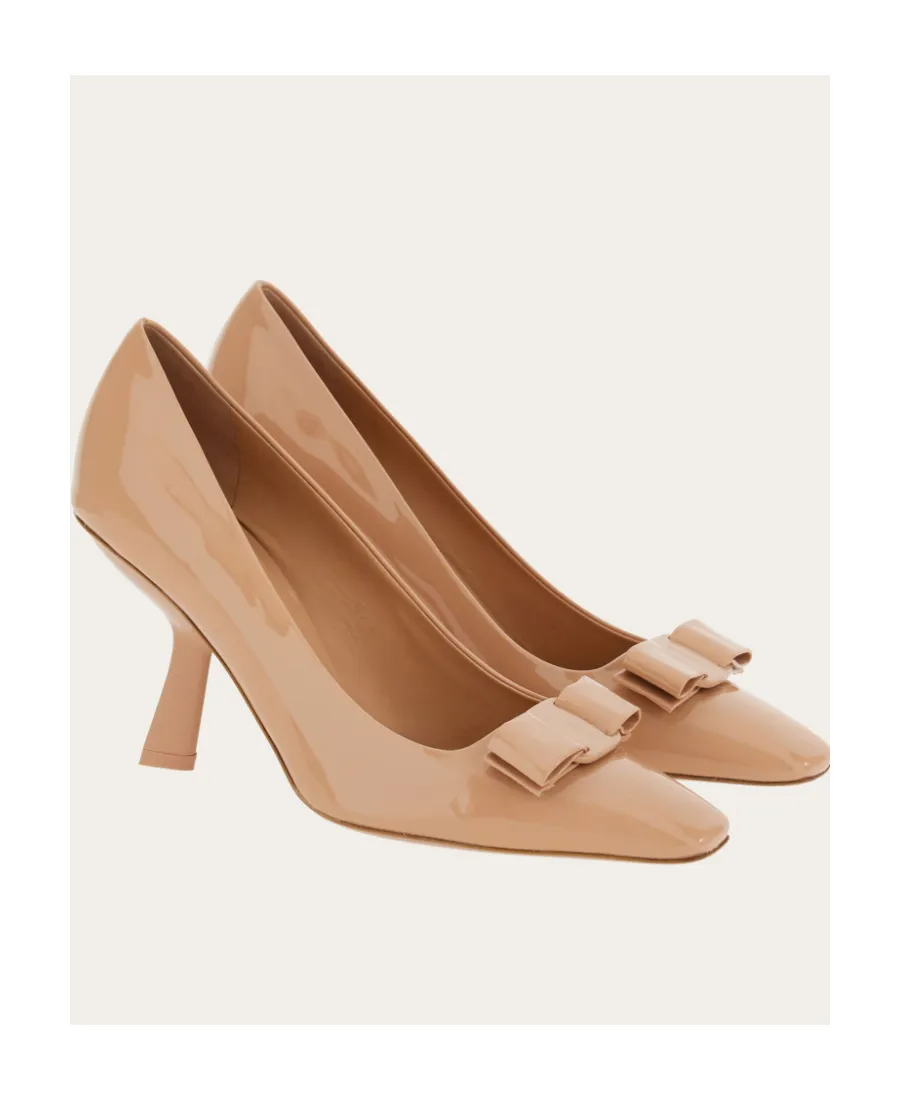 Square-Headed High Heels