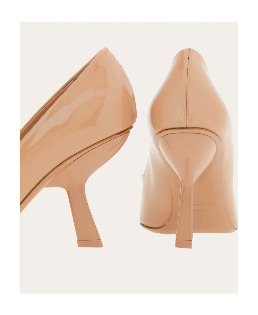 Square-Headed High Heels