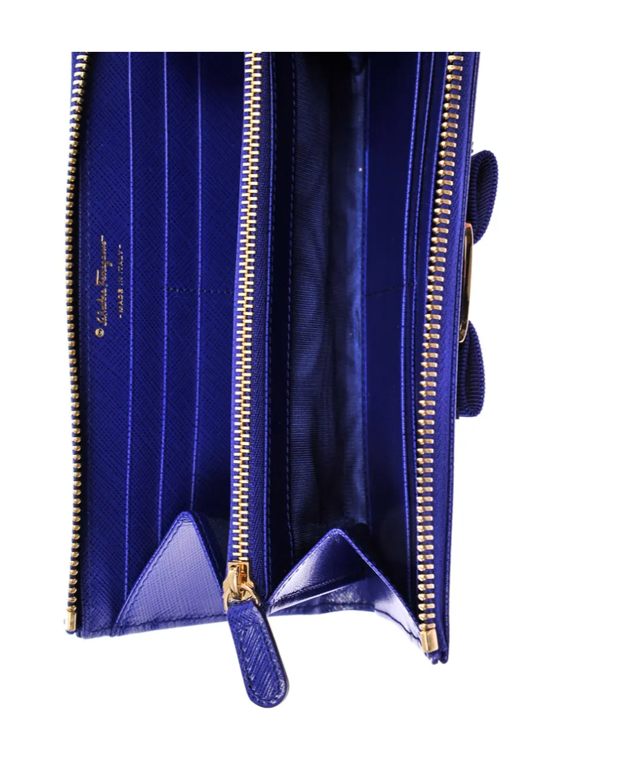 Bow Detail Logo Wallet