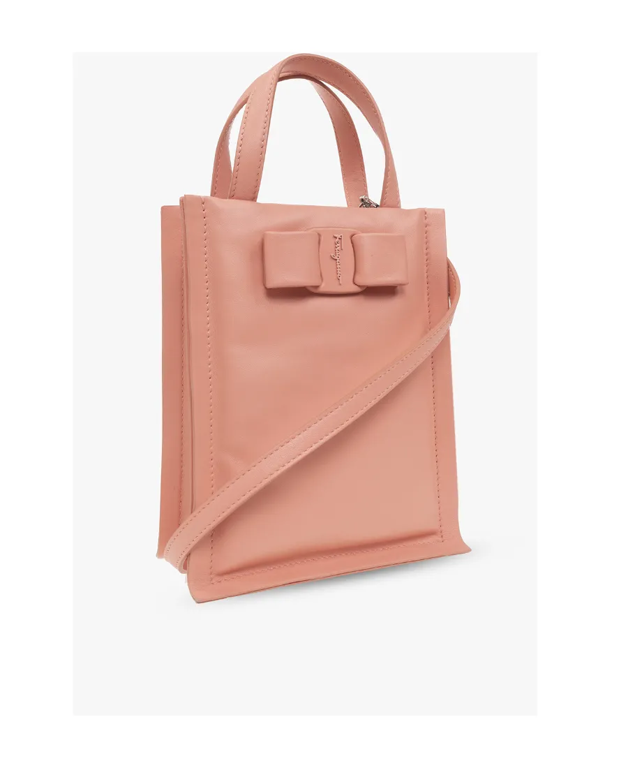 Button Bowknot Shoulder Bag