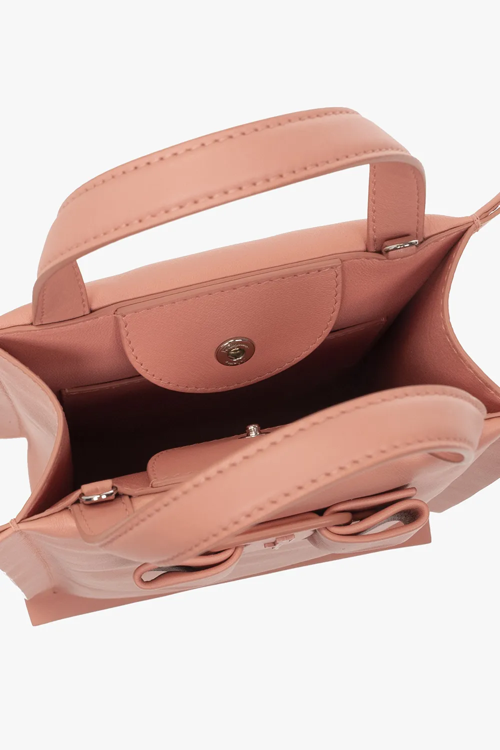 Button Bowknot Shoulder Bag