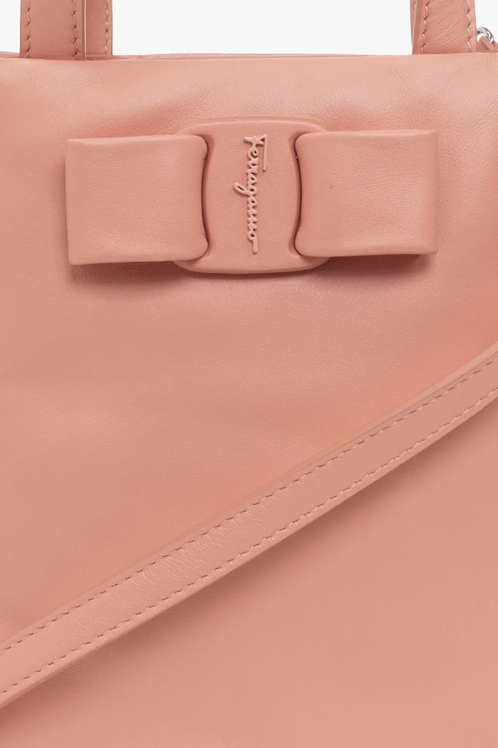 Button Bowknot Shoulder Bag
