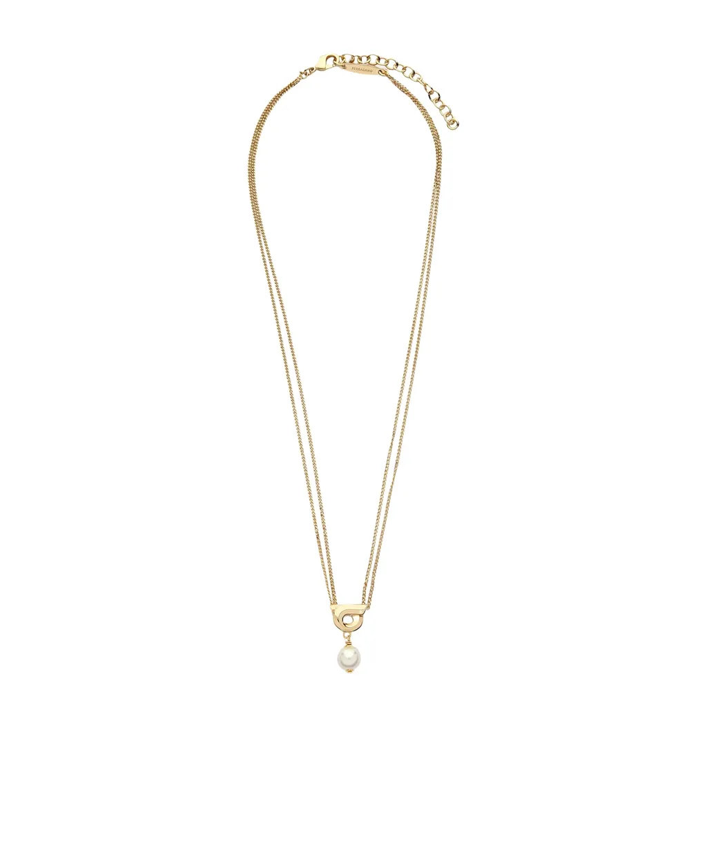 Gancini Pendant Necklace