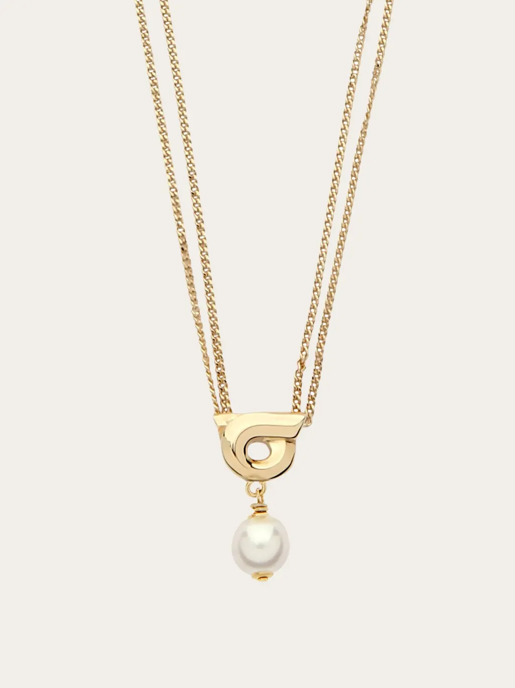 Gancini Pendant Necklace