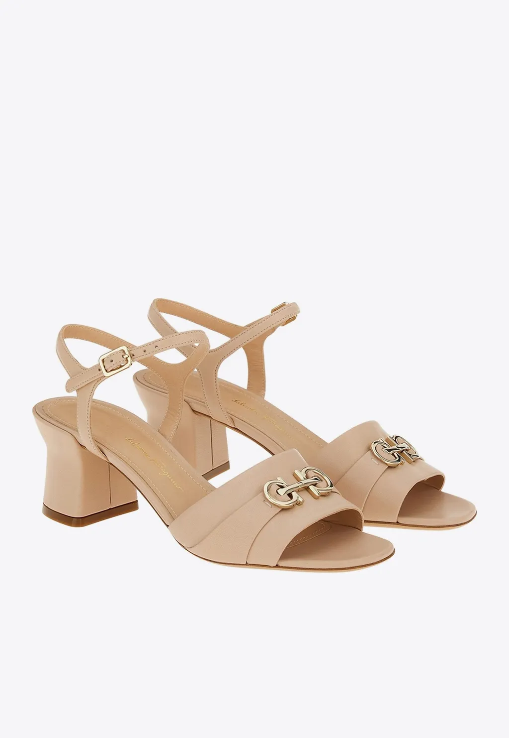 Logo High-Heeled Sandals