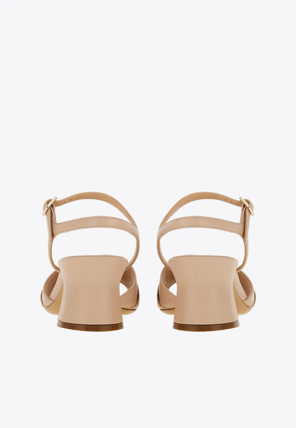 Logo High-Heeled Sandals