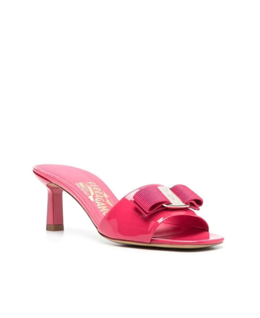 Viva Bow Slip-On Mules