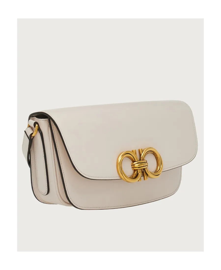 Trapezio Logo Plaque Small Shoulder Bag