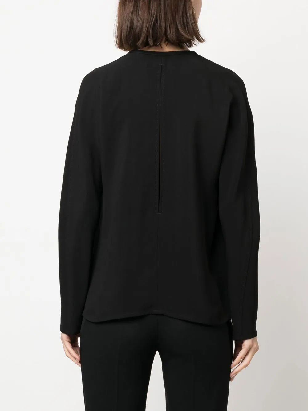Bow Tie Long-Sleeved Shirt