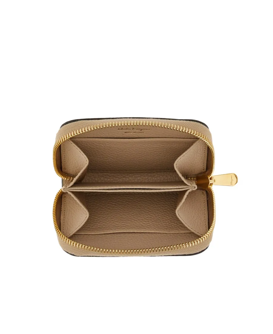 Gancini Zipped Card Holder