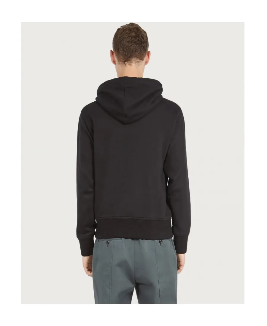 Embroidered-Logo Hoodie